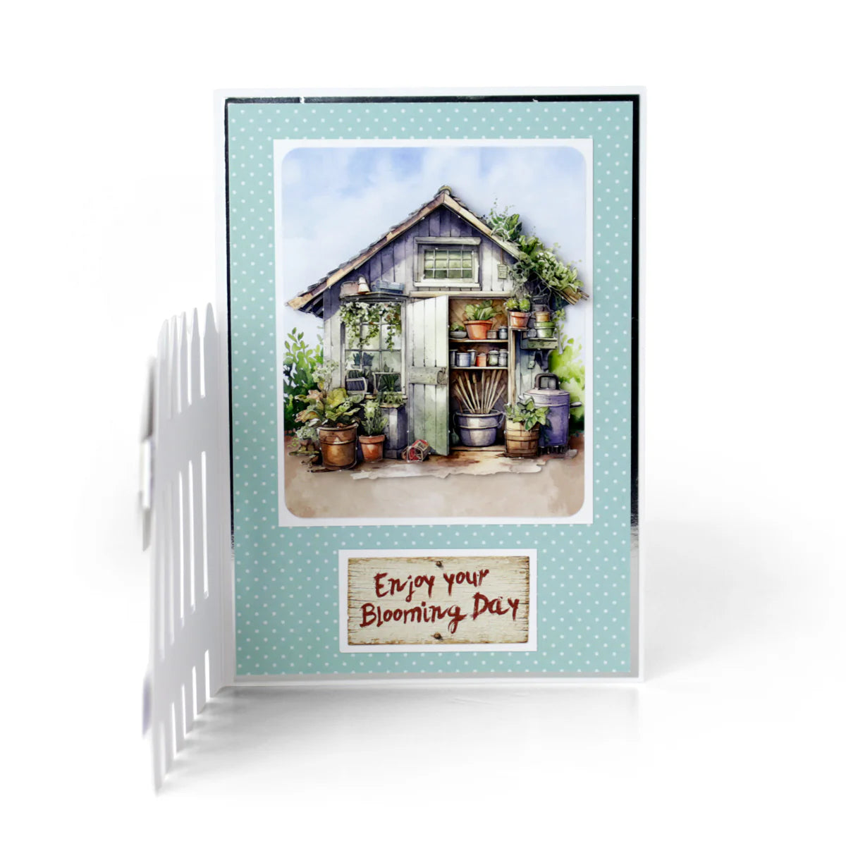 Katy Sue -  3D Die Cut Decoupage - The Potting Shed - (1/sheet)