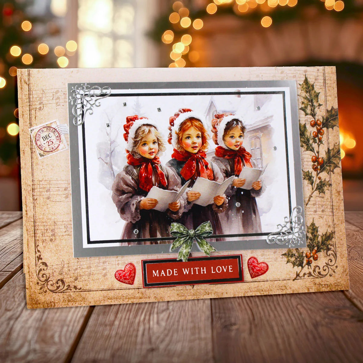 Katy Sue - Die Cut Decoupage – Christmas Carolers (1/sheet) (2026)