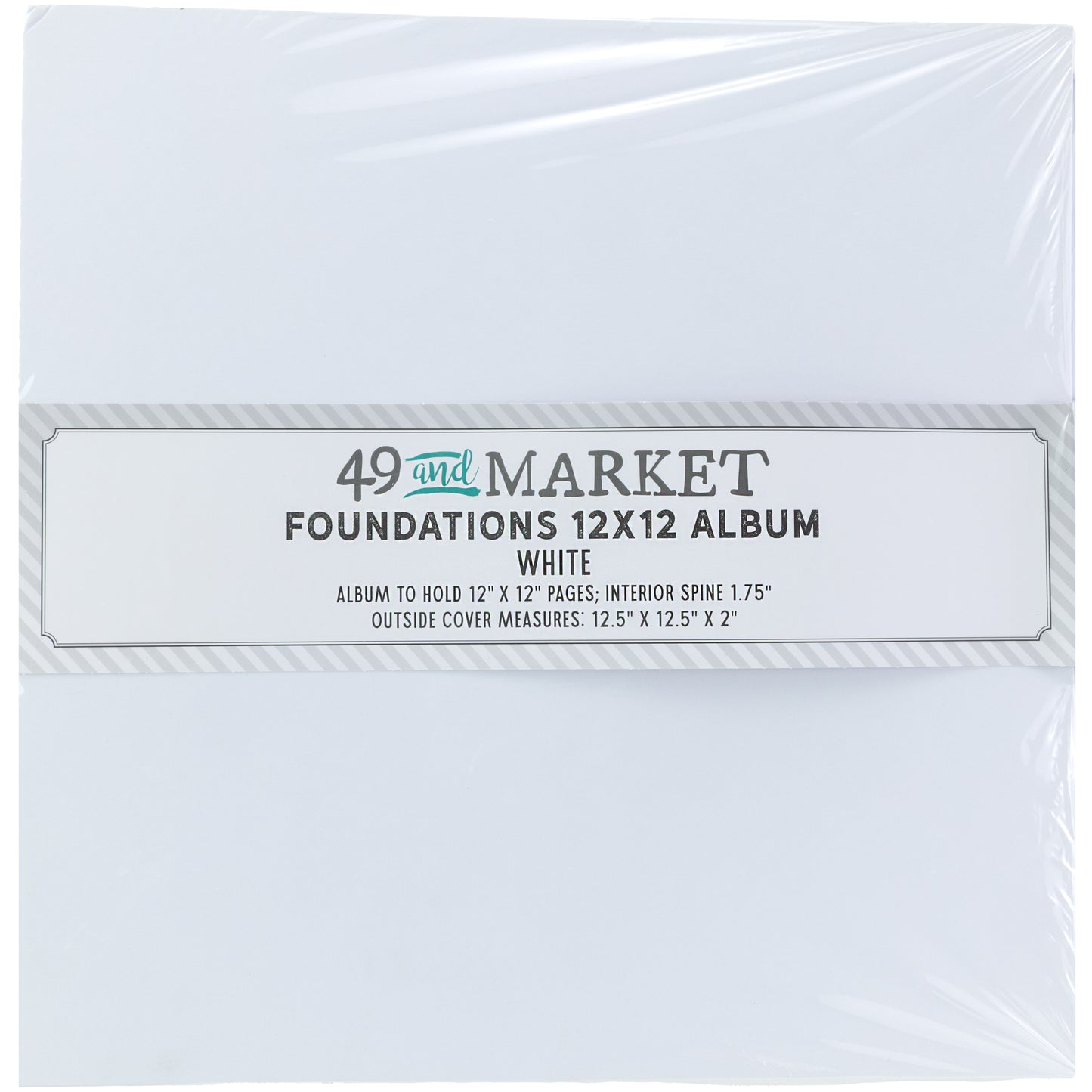 49 and Market - Foundations 12x12 Album - White