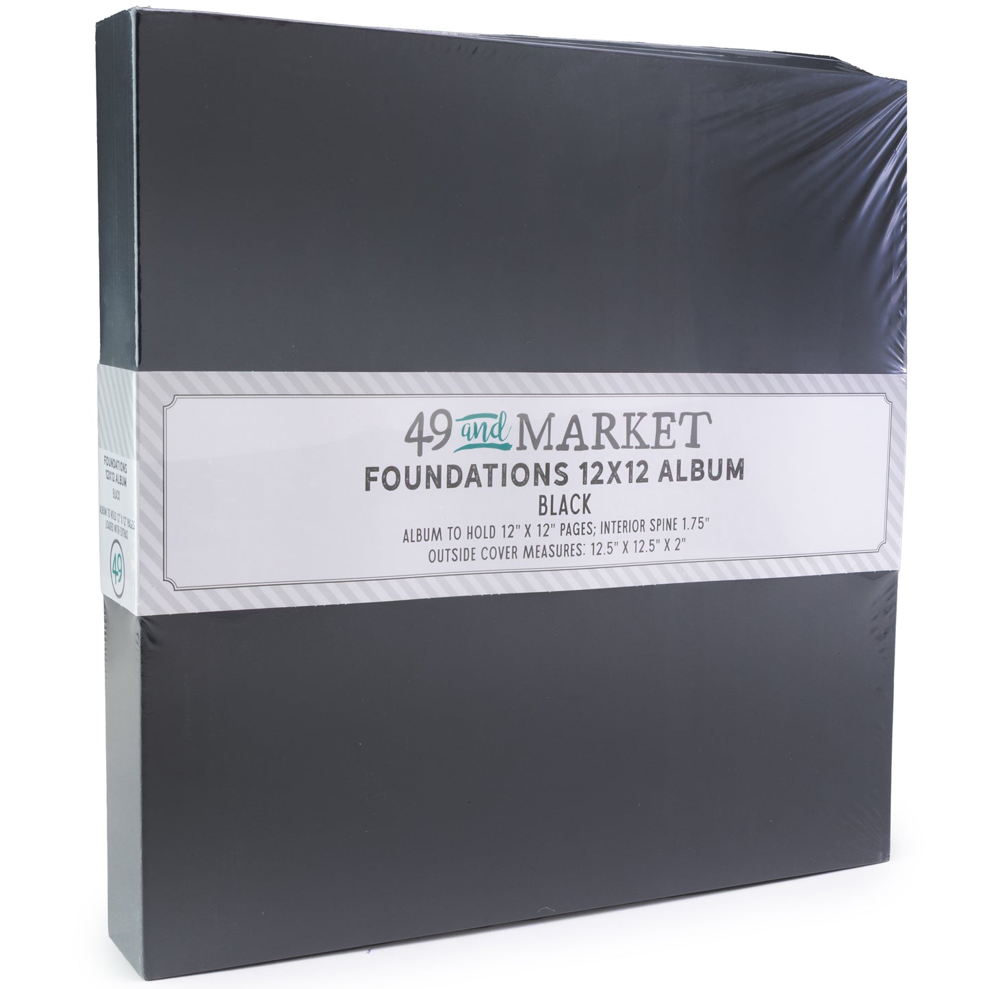 49 and Market - Foundations 12x12 Album - Black