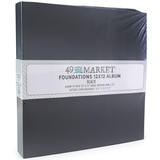 49 and Market - Foundations 12x12 Album - Black