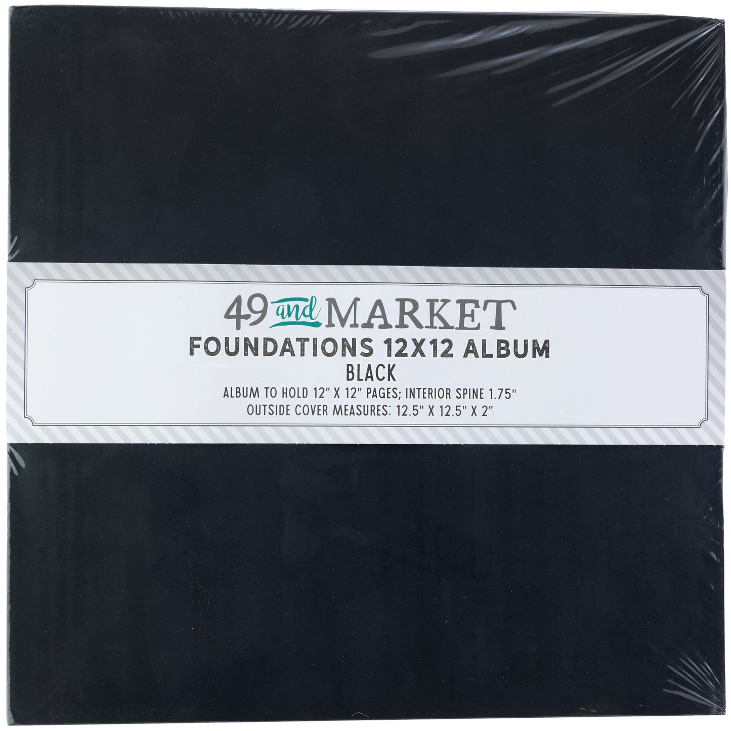 49 and Market - Foundations 12x12 Album - Black