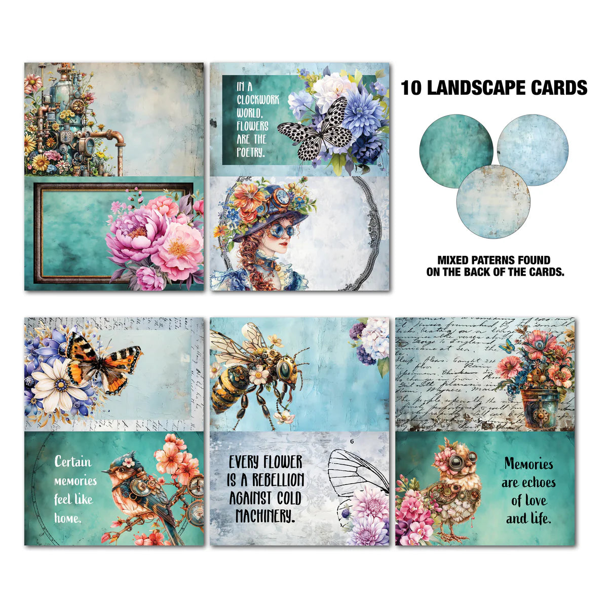 3Quarter Designs - Gimme More - Floral Mechanica