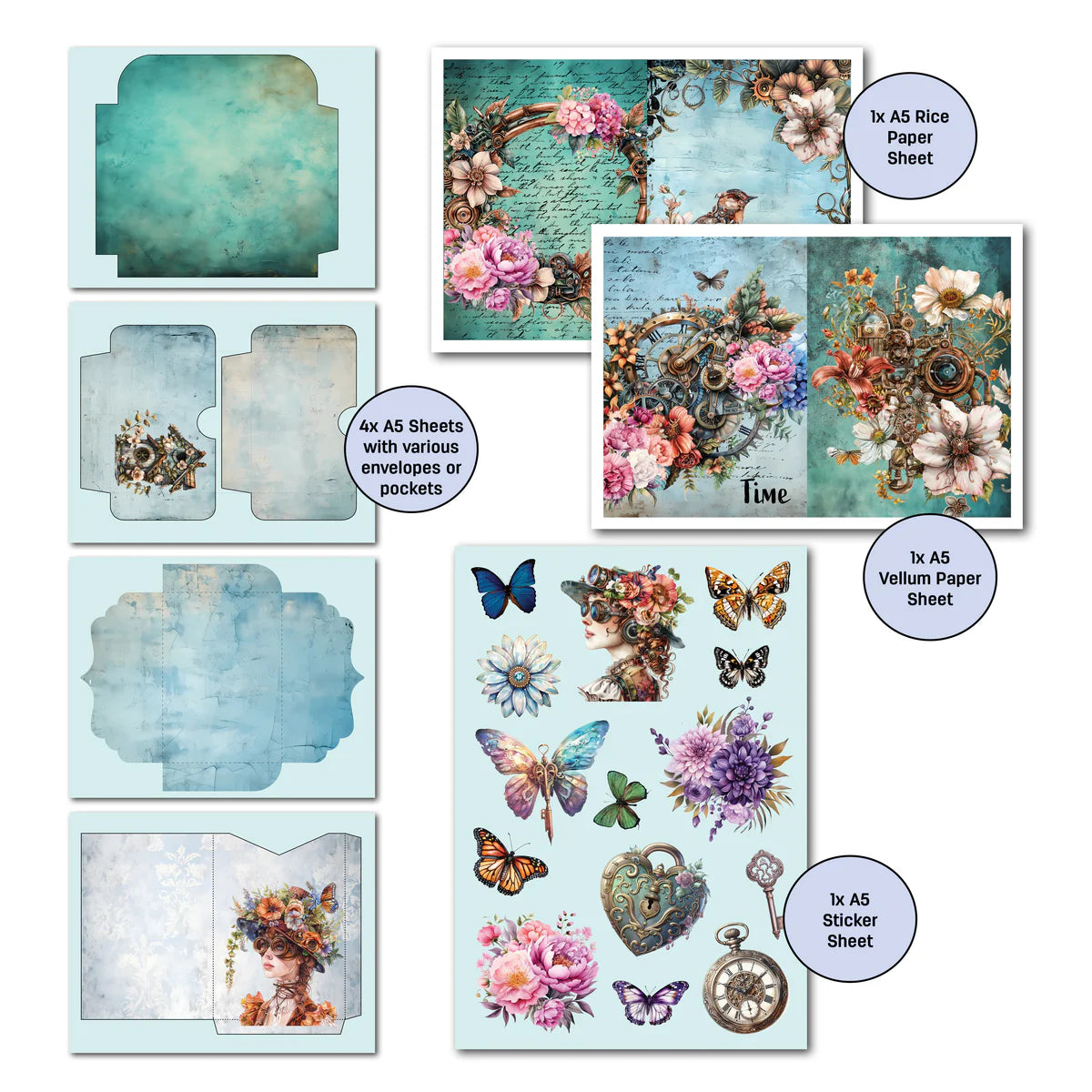 3Quarter Designs - Gimme More - Floral Mechanica