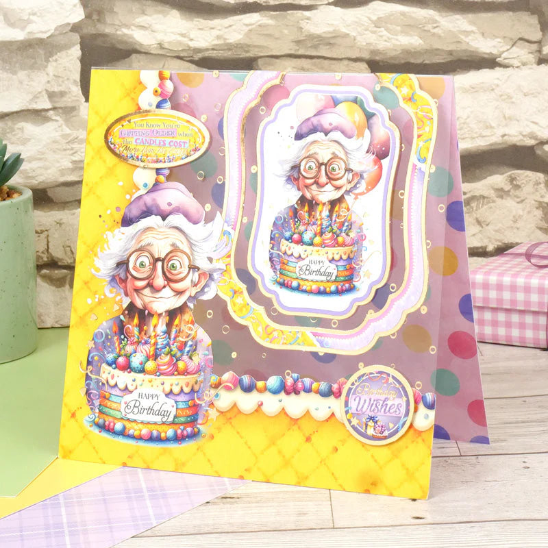 Hunkydory Crafts - Luxury Topper Set - Golden Oldies - Forever Fabulous