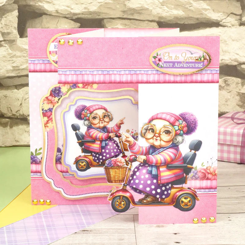 Hunkydory Crafts - Luxury Topper Set - Golden Oldies - Forever Fabulous