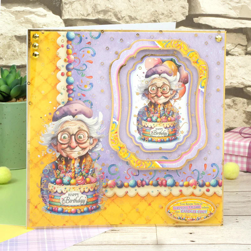 Hunkydory Crafts - Luxury Topper Set - Golden Oldies - Forever Fabulous