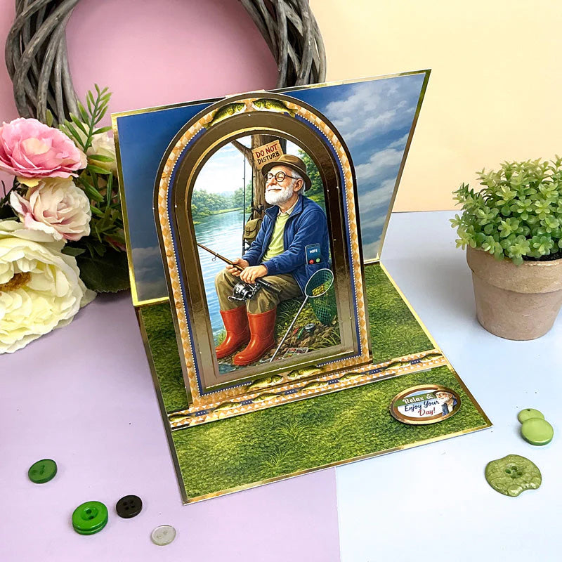 Hunkydory Crafts - Golden Oldies - Senior Moments Luxury Card Toppers Kit (8/pk)