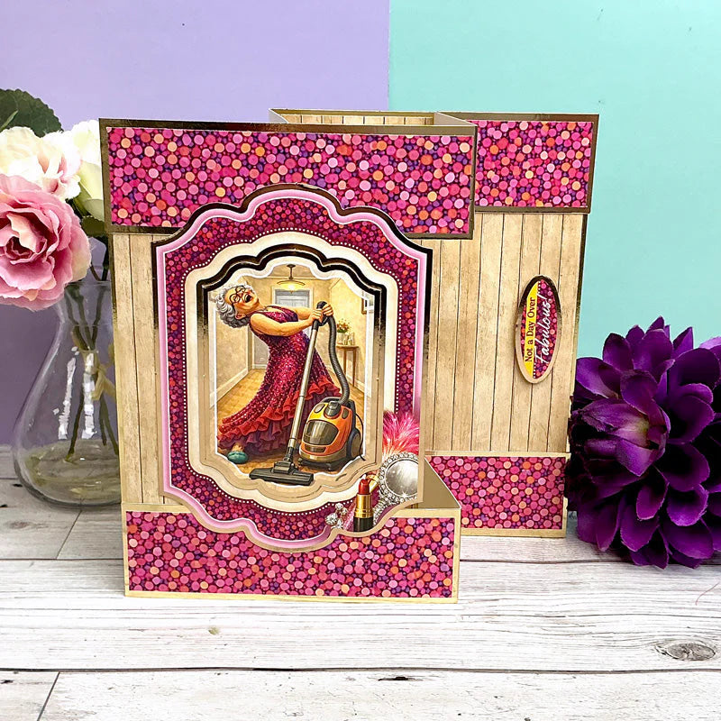 Hunkydory Crafts - Golden Oldies - Senior Moments Luxury Card Toppers Kit (8/pk)