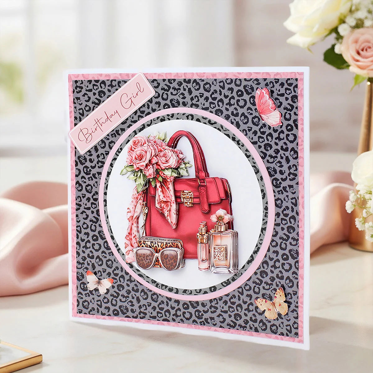Katy Sue - Runway Ready Printed Cardstock (12/sheets) (Rose Couture Collection)