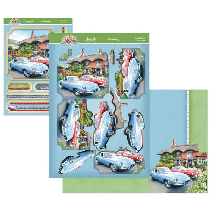 HunkydoryCrafts - 3D Decoupage Large Set - A Real Classic
