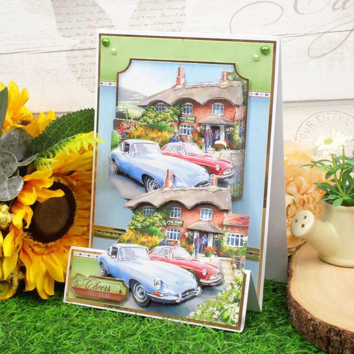 HunkydoryCrafts - 3D Decoupage Large Set - A Real Classic