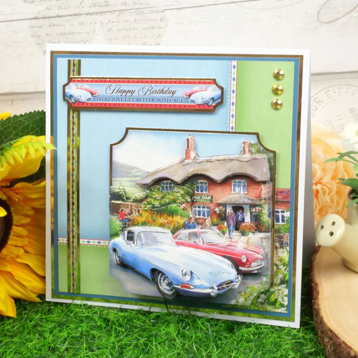 HunkydoryCrafts - 3D Decoupage Large Set - A Real Classic