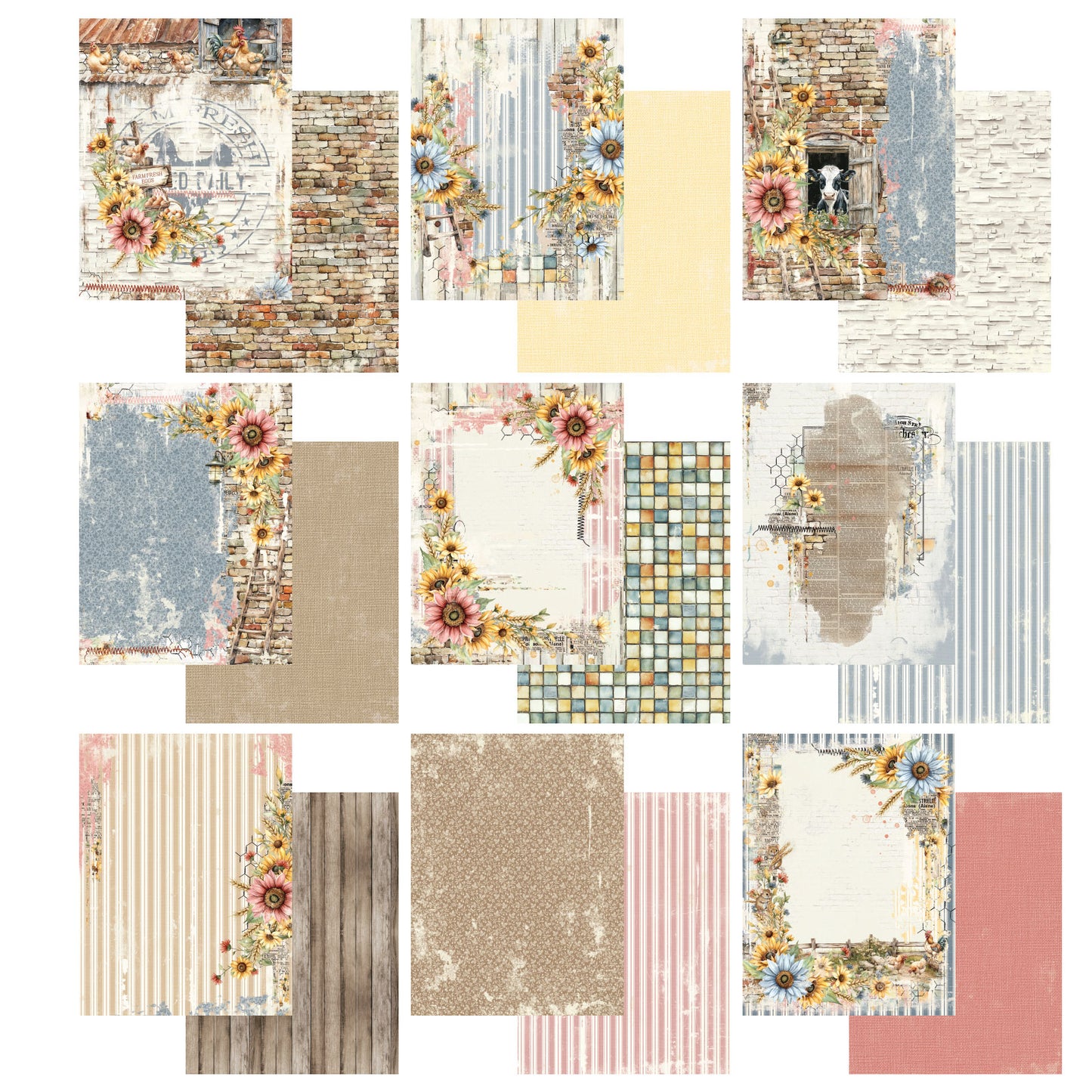 49 and Market - Whispering Way - 6 x 8 Collection Pack