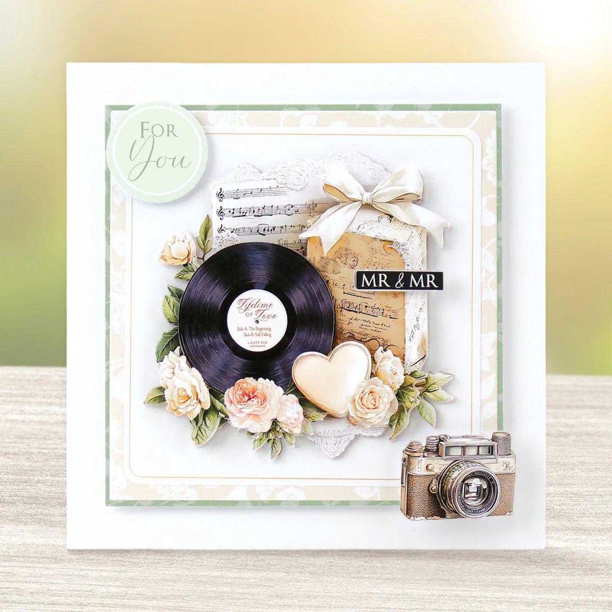 Katy Sue - 3D Die Cut Decoupage – Vintage Celebrations (1/sheet) (Forever & Always)
