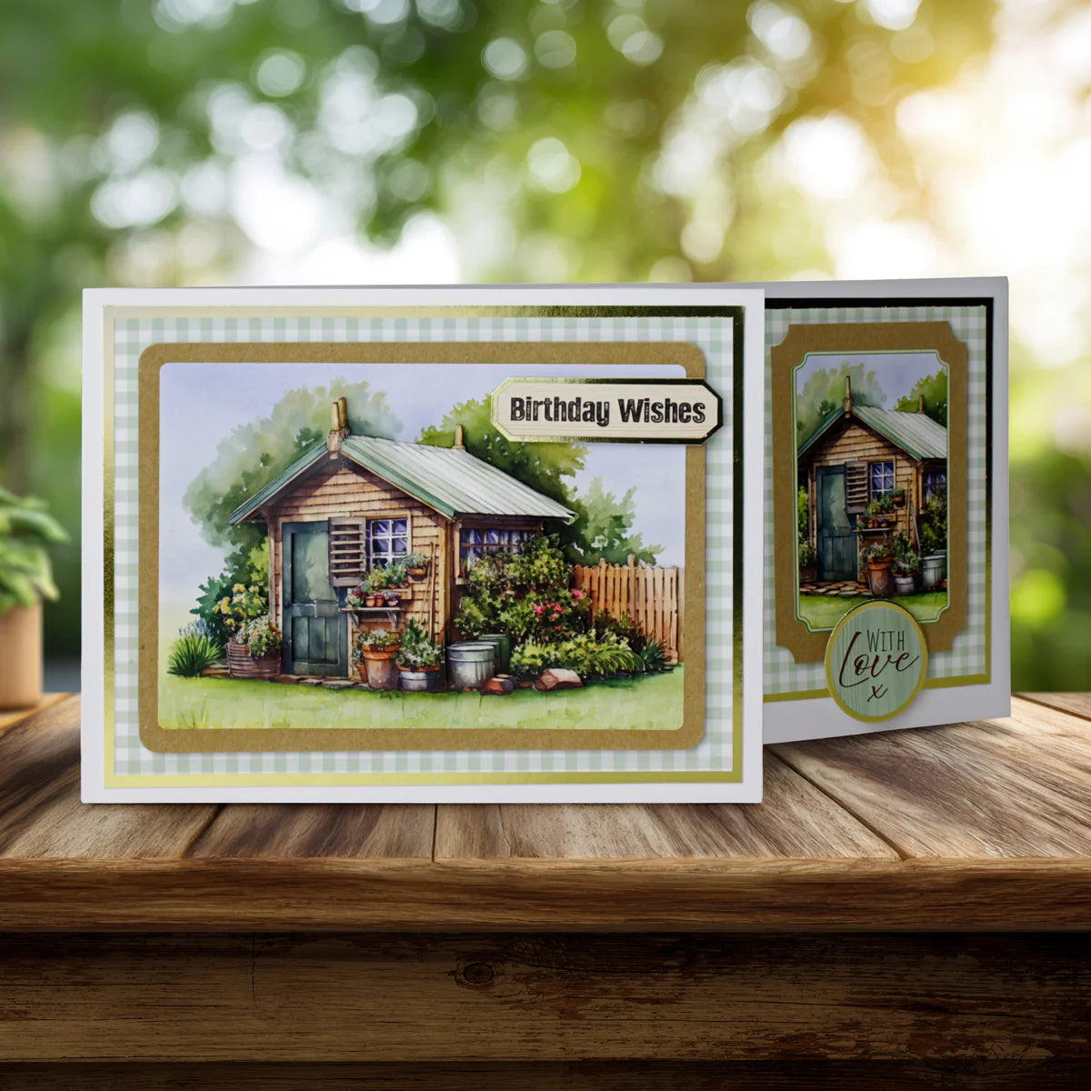 Katy Sue - 3D Die Cut Decoupage - Garden Room Retreat - (1/sheet)