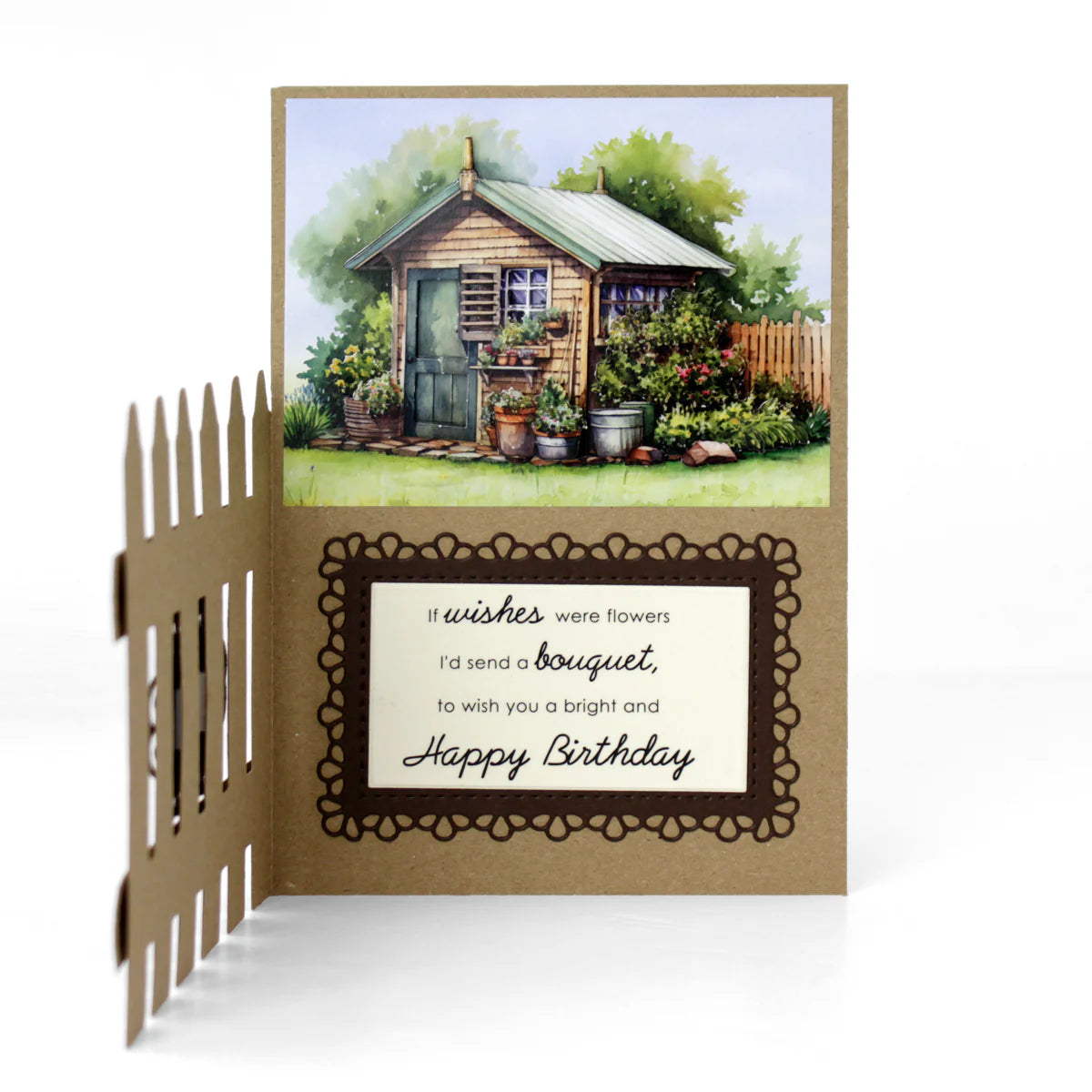 Katy Sue - 3D Die Cut Decoupage - Garden Room Retreat - (1/sheet)