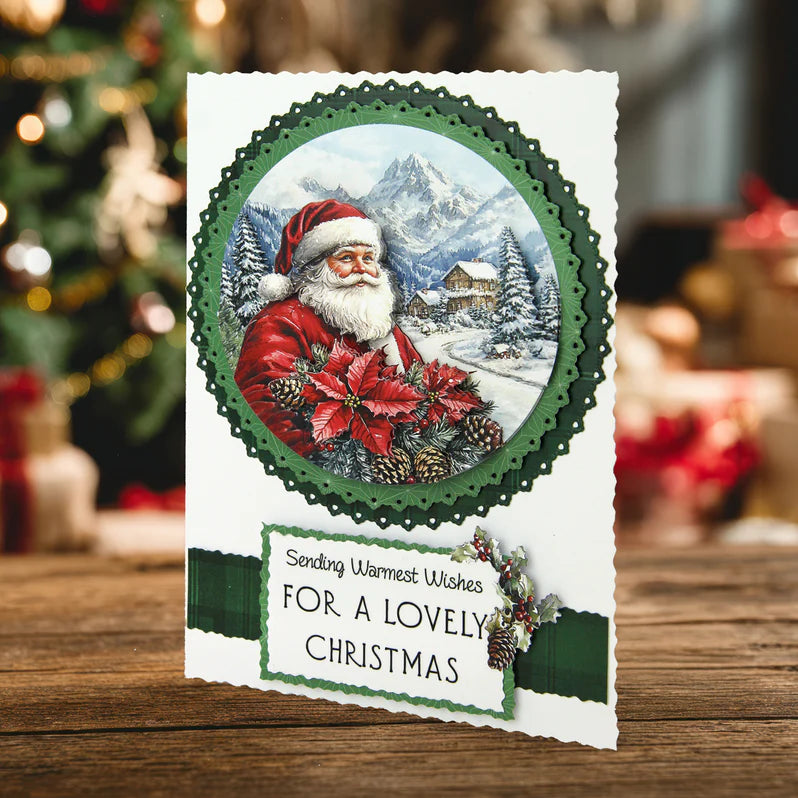 Katy Sue - Die Cut Decoupage – Santa Comes to Town (1/sheet))