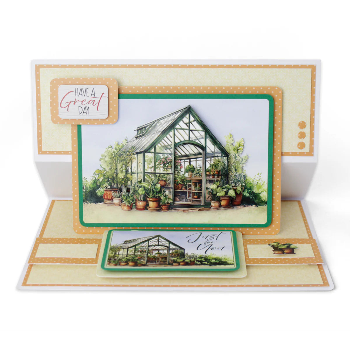 Katy Sue - 3D Die Cut Decoupage - Summer Greenhouse (1/sheet)