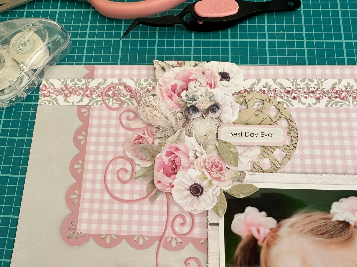 Uniquely Creative - Rhinestone Tape - Pink (Whispers of Wisdom)