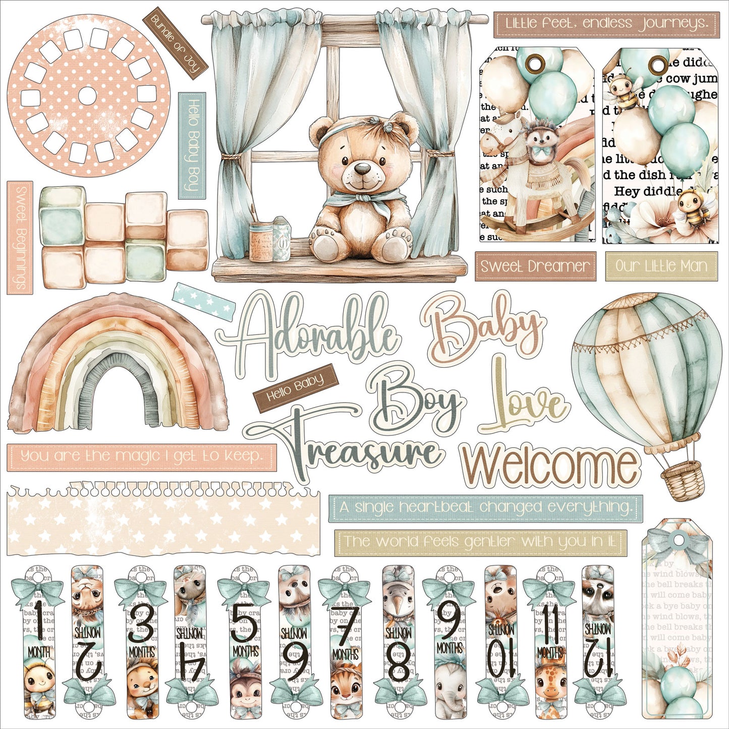 49 and Market - Little Dreamers Spice - All-In-One Kit