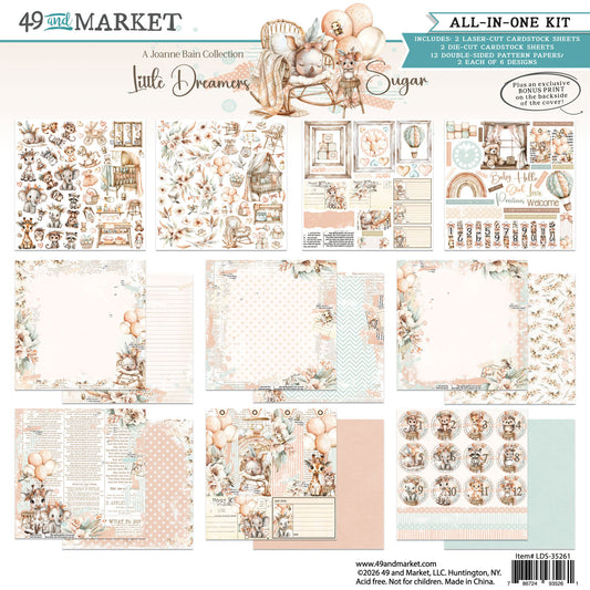 49 and Market - Little Dreamers Sugar - All-In-One Kit