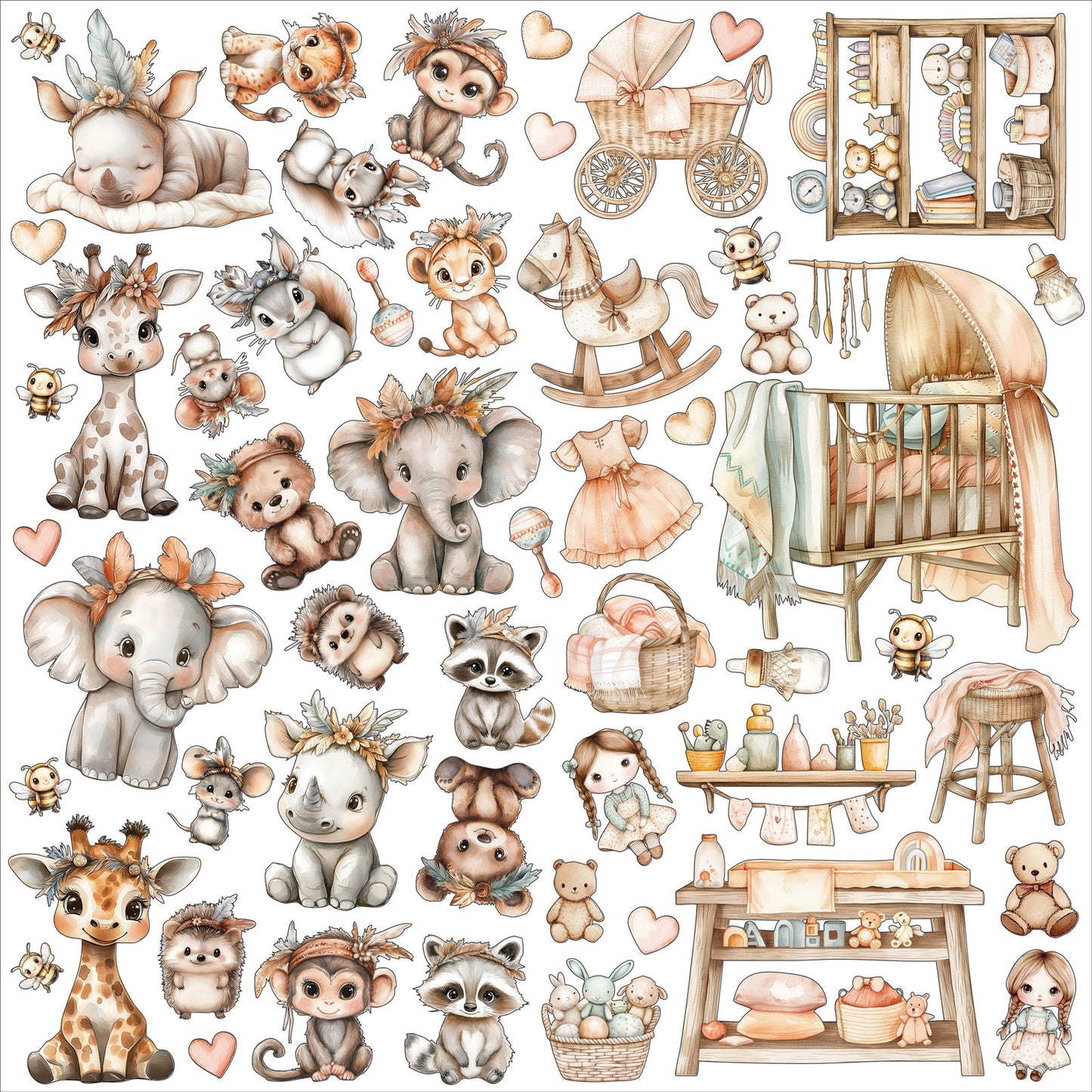 49 and Market - Little Dreamers Sugar - All-In-One Kit