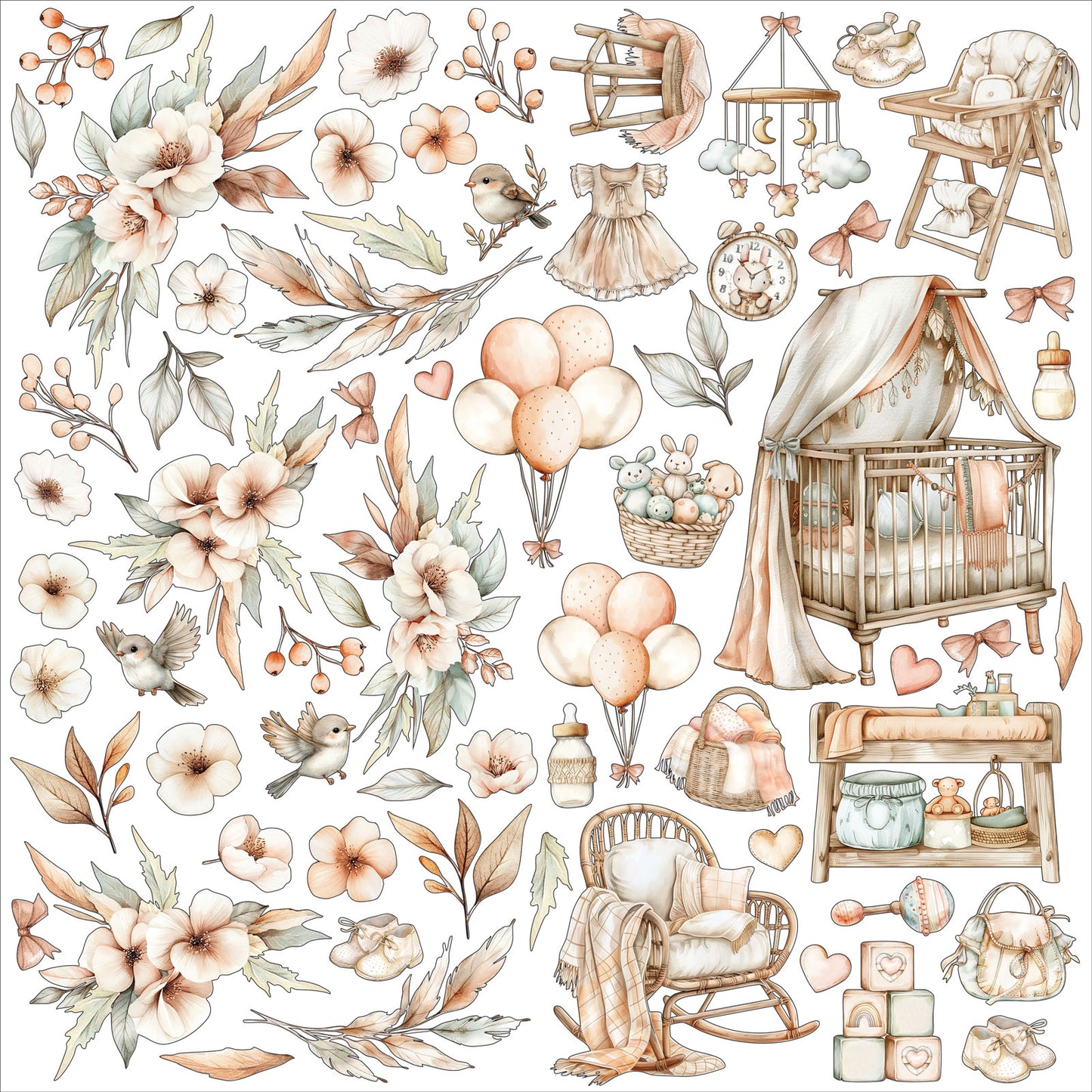 49 and Market - Little Dreamers Sugar - All-In-One Kit