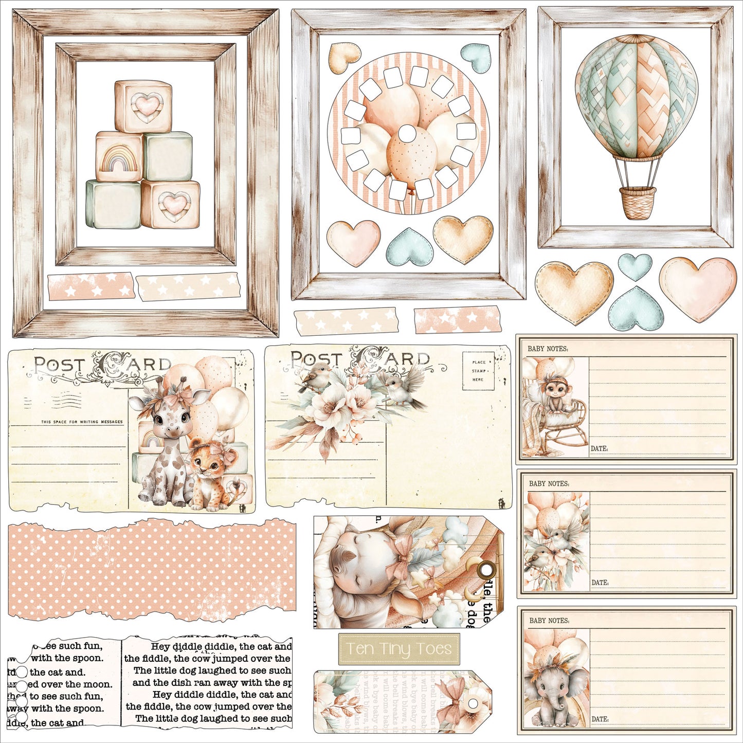 49 and Market - Little Dreamer "Sugar"/"Spice" Album Kit
