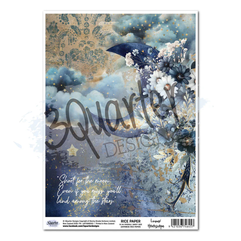 3Quarter Designs - Rice Paper - Lunar Horoscopes