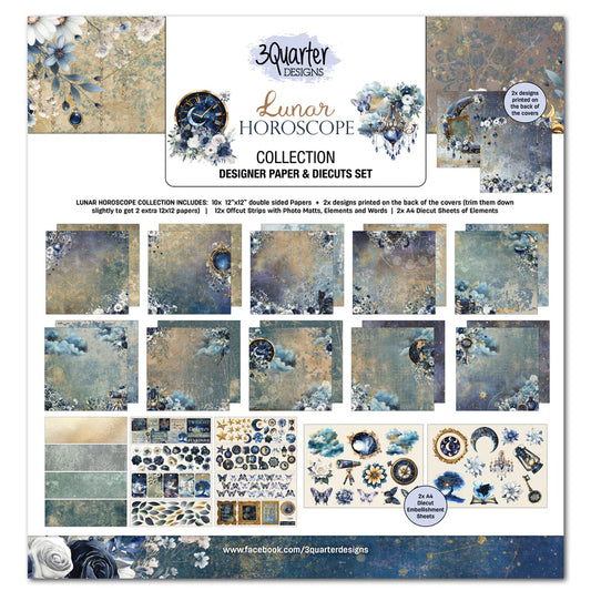3Quarter Designs - 12x12 - Lunar Horoscopes