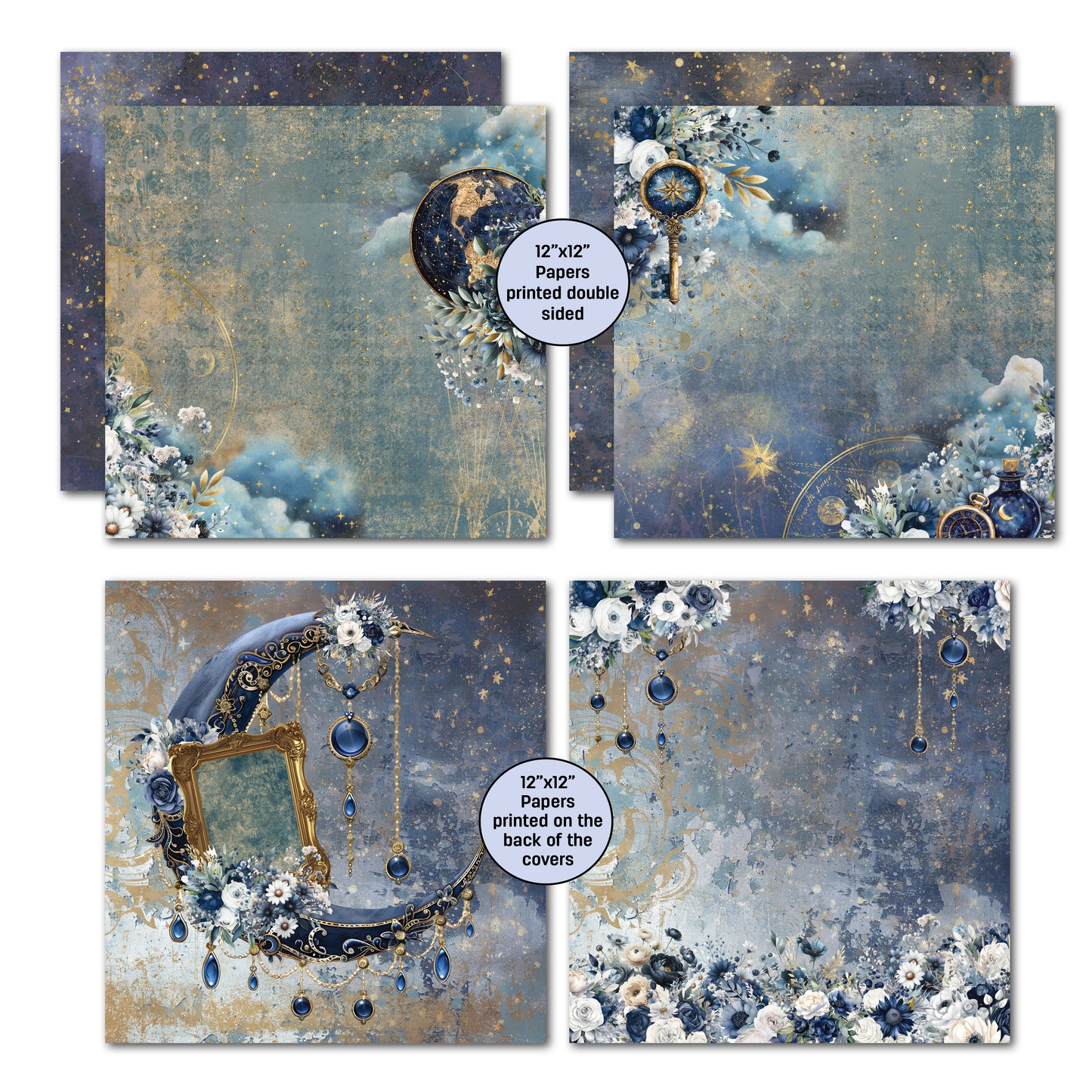 3Quarter Designs - 12x12 - Lunar Horoscopes