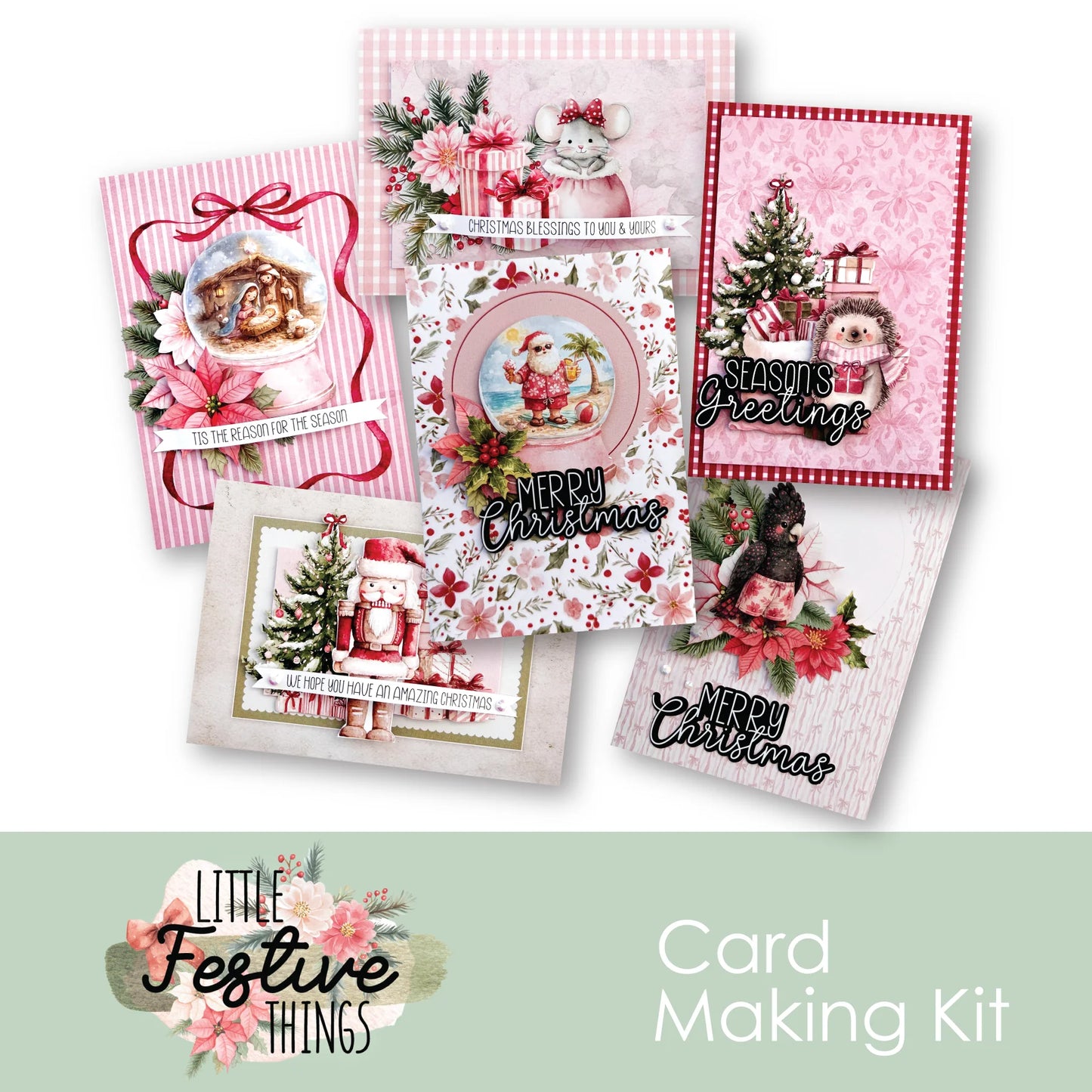 Uniquely Creative - Little Festive Things Card Making Kit