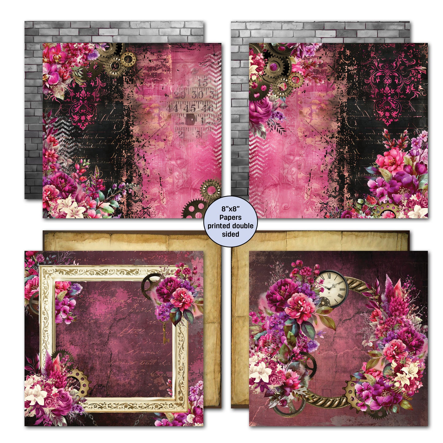3Quarter Designs - 8x8 - Mrs Aeronaut