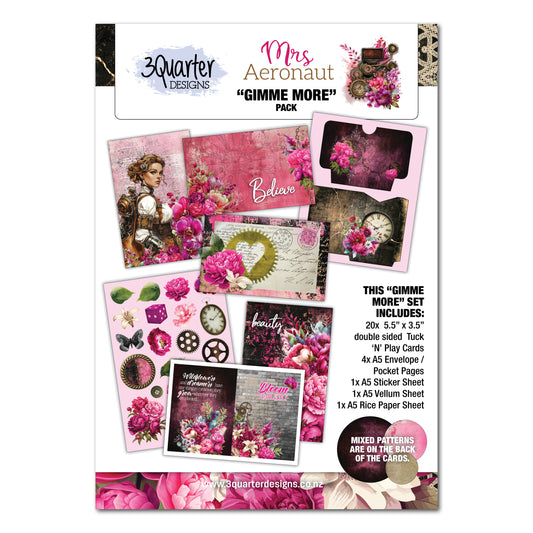 3Quarter Designs - Gimme More - Mrs Aeronaut
