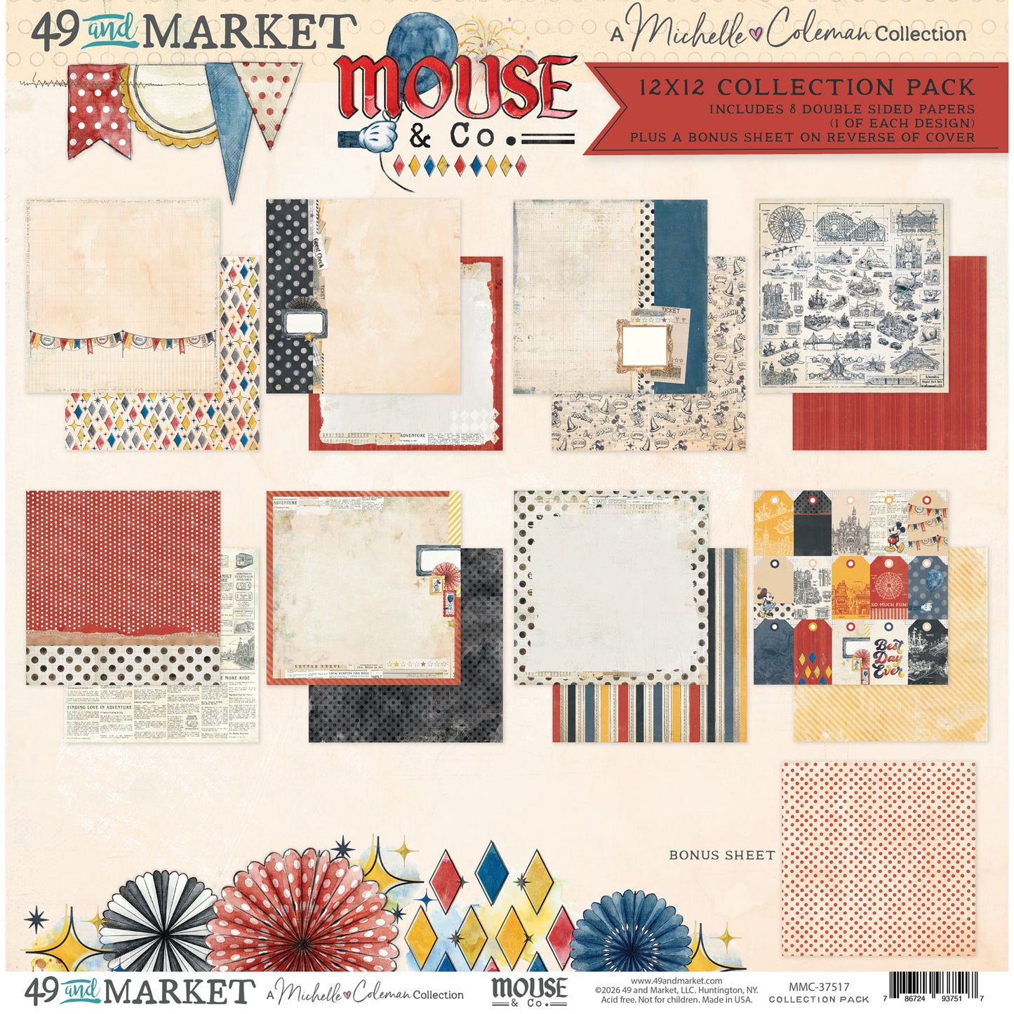 49 and Market - Mouse & Co. - 12x12 Collection Pack