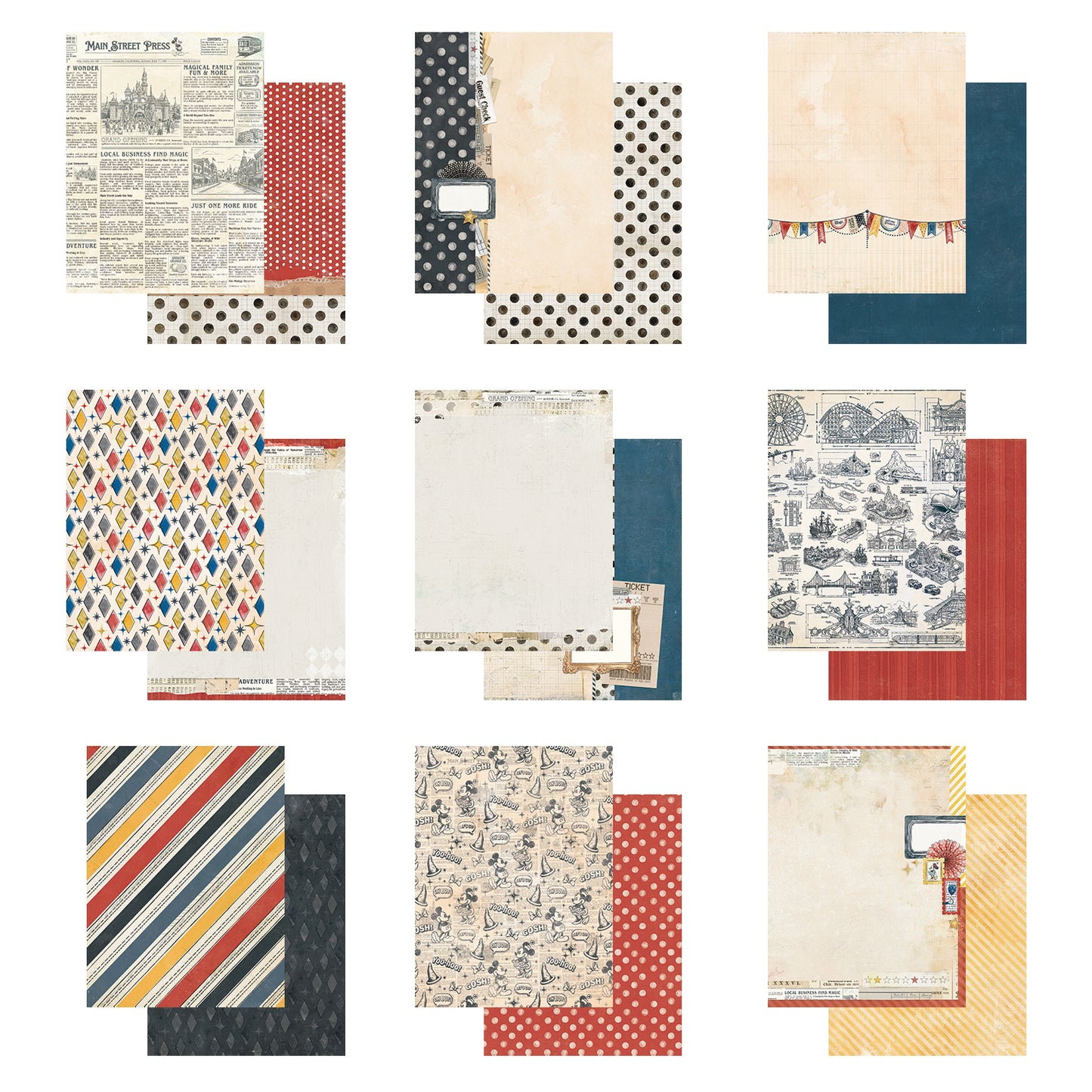 49 and Market - Mouse & Co. - 6x8 Collection Pack