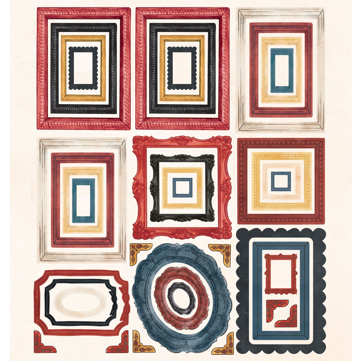 49 and Market - Mouse & Co. - Frame Set