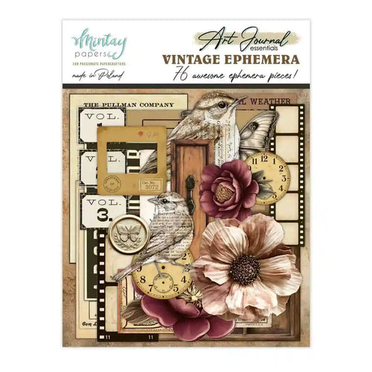Mintay - Art Journal Essentials - - Vintage Ephemera (76/pack)