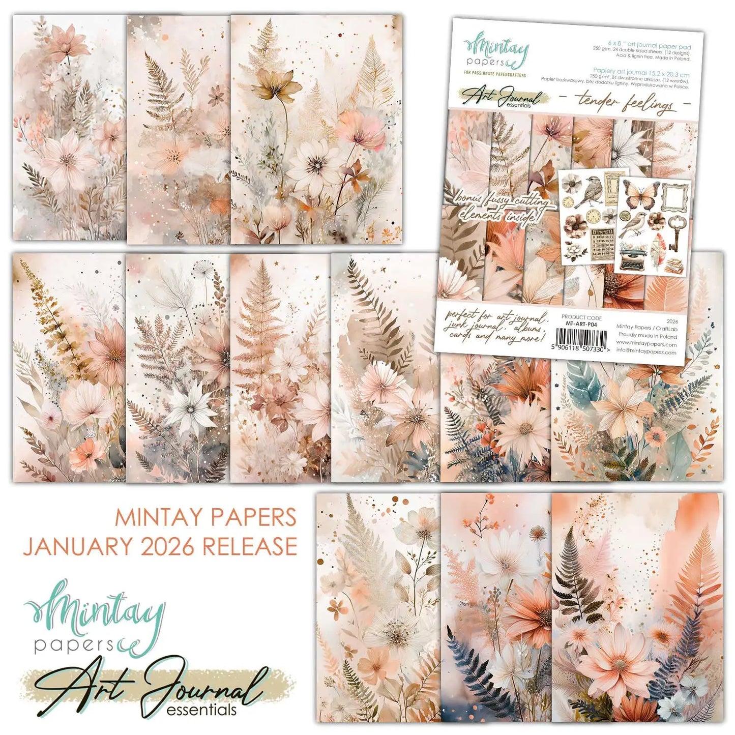 Mintay - Art Journal Essentials -04