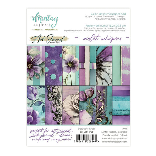 Mintay - Art Journal Essentials -06 - Violet Whispers