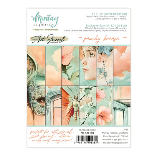Mintay - Art Journal Essentials -08 - Peachy Breeze