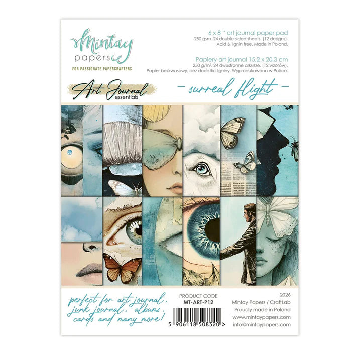 Mintay - Art Journal Essentials - 12 - Surreal Flight