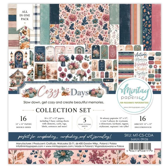 Mintay - COZY DAYS - 12x12 Collection Set