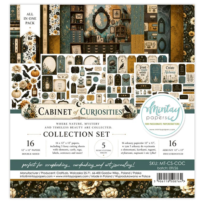 Mintay - CABINET OF CURIOSITIES - 12x12 Collection Set