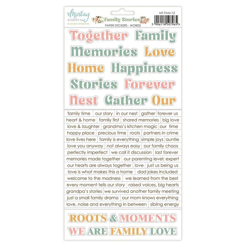 Mintay - Family Stories Bundle Kit