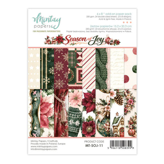 Mintay - Season of Joy - 6x8 Paper Pad