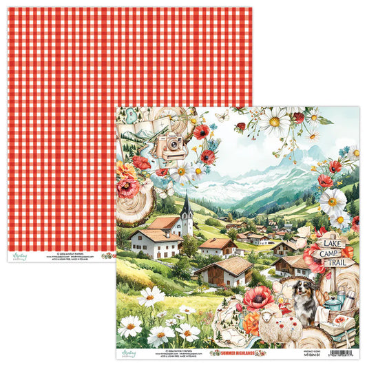 Mintay - Summer Highlands -01 - 12x12 Paper (1/sheet)