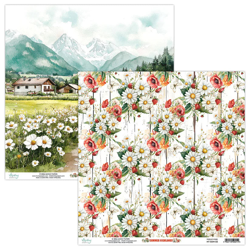 Mintay - Summer Highlands -05 - 12x12 Paper (1/sheet)