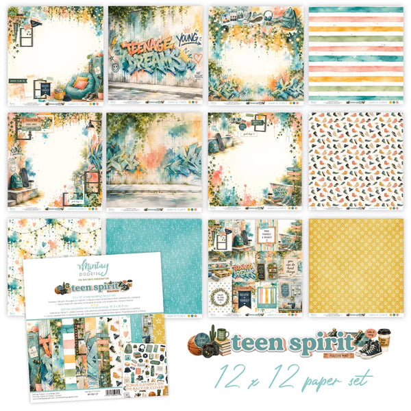 Mintay - Teen Spirit - 12x12 Paper Pack